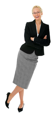 Welcome to CEQuick Leaning Woman
